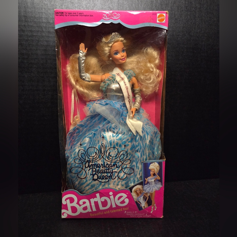 1991 American Beauty Queen Barbie #3137